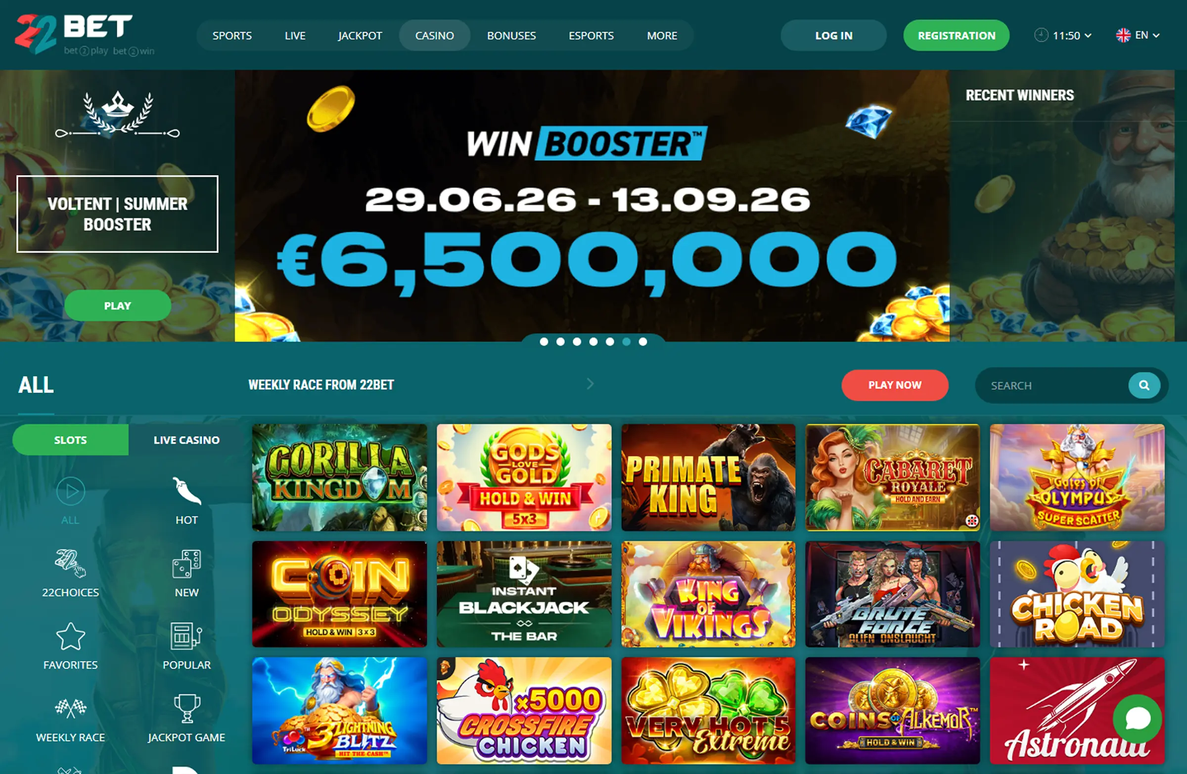 22Bet Mobile Casino 22Bet Mobile Casino